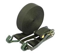 Ratchet strap 15/12/10/8/6/3 M Long Cargo Straps Ratcheting, Green Heavy Duty Tie Down Straps Ratchet for Box Truck/Dry Van/Pickup Bed/Pickup Bed/Warehouse, Easy to Use(L-3m/9.8ft)