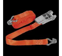 Ratchet Strap 25mm x 4.5m Polyester Webbing 800kg Breaking Strength