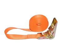 Ratchet Straps 100cm/300cm/500cm Cargo Ratchet Straps Tensioner Freight Car Fixed Tightener Tighten Rope For Luggage Goods Transportation Straps(Orange 1m)