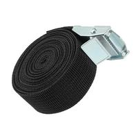 Ratchet Straps 1pc 500cm Tension Rope Tie Down Ratchet Straps Luggage Bag Cargo Lashing With Rope Tensioner Metal Buckle Straps(Black)