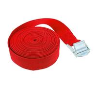 Ratchet Straps 1pc 500cm Tension Rope Tie Down Ratchet Straps Luggage Bag Cargo Lashing With Rope Tensioner Metal Buckle Straps(Red)