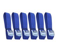 Ratchet Straps 2.5M Ratchet Straps Lashing Straps With Buckle Lashing Straps For Cargo Tie Down Car Luggage Carrier Moving Straps(6PC)