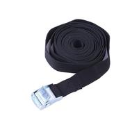 Ratchet Straps 2M Buckle Tie-Down Belt Cargo Straps With Metal Tow Rope Strong Ratchet For Luggage Bag Motorcycle Car Accessories(Black -2M)