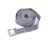Ratchet Straps 2M Buckle Tie-Down Belt Cargo Straps With Metal Tow Rope Strong Ratchet For Luggage Bag Motorcycle Car Accessories(Gray -2M)