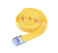 Ratchet Straps 2M Buckle Tie-Down Belt Cargo Straps With Metal Tow Rope Strong Ratchet For Luggage Bag Motorcycle Car Accessories(Yellow -2M)