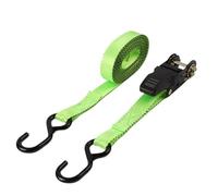 Ratchet Straps 5M Car Motorcycle Cargo Strap Tension Rope Tie Down Strong Ratchet Straps For Luggage Bag Lashing Elastic Bands(Green)