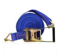 Ratchet Straps, Down Straps-5.5cm Width -10m - Pulling 800kg-Ratchet Tie Straps Heavy Duty for Cargo Belts Bundled with lar