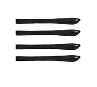 Ratchet Straps Soft Loop Tie Down Straps Or Securing Motorcycles Scooters Dirt Bikes Lawn Mutipurpose Motor Downs Luggage(Black-4Pcs)