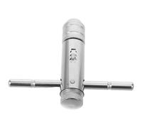 Ratchet T Handle Tap Wrench Adjustable Manual Tapping Tool for M3-m8 | Ergonomic Contoured Handle, Hardened Ratchet Mechanism, Alloy Steel Body, for DIY Metalworkers and Maintenance