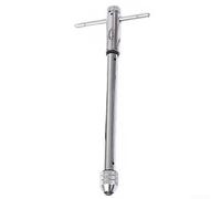 Ratchet Tap Wrench M3-M8 Sliding T-Handle Steel Tool(M5-12 Lengthened)