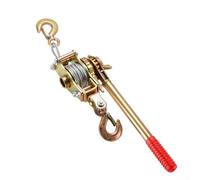 Ratchet Tensioner for Steel Cables and Wire Ropes in Construction Applications For Power Line Work and Field Cable Management (2T dual-line)