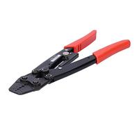 Ratchet Terminal Crimper HX - 10, Wire Crimping Pliers for AWG10-6 Terminals, Ergonomic Handle with Ratchet Mechanism, High Carbon Steel Crimping Tool for 1.25-10mm² Wires, Man