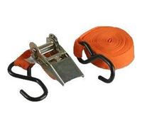 RATCHET TIE DOWN High Breaking Strain 25mm x 5M For Motorcycles Hand-Truck Pick-ups Auto Boats