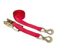 Ratchet tie-down strap and triangular hook Kerbl