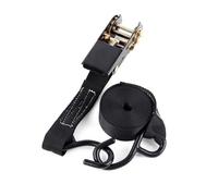 Ratchet Tie Down Straps 25mm Wide 6m 8m - 800 KG Break Strength for Moving Cargo, Appliances, Motorcycle, Ski Bike Furniture Moving & Securing Cargo(Black-b,25mm*6m)