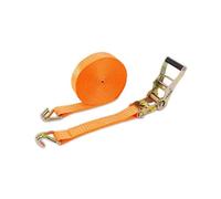 Ratchet Tie Down Straps 38mm Wide 6m 8m - 2000 KG Break Strength for Moving Cargo, Appliances, Motorcycle, Ski Bike Furniture Moving & Securing Cargo(8m)