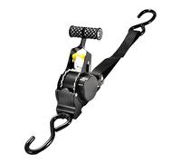 Ratchet Tie Down Straps - Heavy Duty Retractable Ratchet Straps, Automatic Retractable Straps for Boat Trailers | Retractable Ratchet Straps | Tie Down Straps