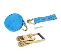 Ratchet Tie Fixed Tensioner Heavy Duty Down Strap Polyester Alloy Steel Industrial Supplies 10m (60mm)
