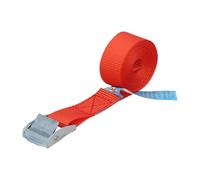 Ratchet Tie Strap 2.5 Metres x 25 mm. Automatic Metal Ratchet, Webbing, Merchandise Sling, Strap Fastening