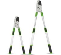 Ratchet Tree Anvil Lopper Extendable Handles Garden Tree Branch Cutter Pruner