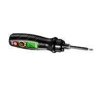 Ratchet Voltage Tester Voltage Detector Intelligent Digital Screwdriver Induction Pen with NCV Induction Overloads Protections Notcontact Potential Transducer