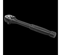 Sealey AK7998 Ratchet Wrench 3/8inSq Drive - Premier Black