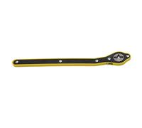 Ratchet Wrench 34cm Long Handle Ergonomic Hand Rocker Wrench Jack Labor Saving Jack Cross Ratchet Wrench Tool Steel for Wheel Tire Removal Repair