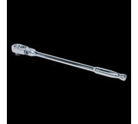 Ratchet Wrench Flexi-Head 445mm 1/2"Sq Drive Pear-Head Flip Reverse