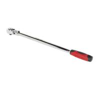 Ratchet Wrench Flexi-Head Extra-Long 455mm 3/8"Sq Drive - Sealey AK6697 New
