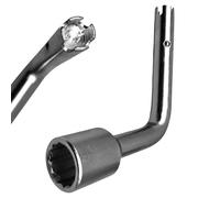 Ratchet Wrench - L-Shaped Heavy Duty Alloy Repair Tools - Car Top Pump Socket Wrench Spanner - for Truck Vehicle Sedan Pickup Van SUV Home Workshop Garage