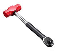 Ratchet Wrench Set, Heavy Duty Hand Tool Kit, (Octagonal hammer) | for versatile multi-piece socket and spanner set with ergonomic handles for DIY home repairs