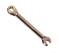 Ratchet Wrench Set, Industrial Grade Quick Dual-Purpose Open-End Box Socket for Auto Repair Professional Mechanic Factory Tool(A)