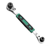 Ratchet wrench with resistant finish, ergonomic design, and bidirectional ratchet function, built to withstand demanding assembly and repair tasks (non-slip)