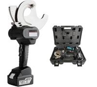 Ratcheting Cable Cutters for Electrical Work, Portable Tool for Copper and Aluminum Cables