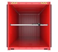 Ratcheting Cargo Bar，，Adjustable Aluminum Cargo Bar & Load Stabilizer, 1-4 Pack, for Full-Size Trucks, Trailers & Vans, Ratcheting Support Pole, Heavy-Duty Cargo Restrain