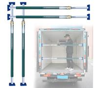 Ratcheting Cargo Bar,Cargo Heavy-Duty Adjustable Load Bars for Trailers, Box Truck/Pickup Trucks/Reefer/Container Aluminum Cargo Stabilizer Bar 2 4 6 8 10 Pieces, with An