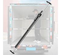 Ratcheting Cargo Bar，，Heavy-Duty Ratcheting Cargo Bar - Adjustable 7.4-8.6ft Aluminum Load Divider for Truck Beds, Enclosed Trailers & Minivans - Easy Setup Cargo Control