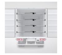 Ratcheting Cargo Bar, Steel Telescopic Stabilizer with Non-Slip Pad, Adjustable Length for Secure Load in Truck Beds, Cars, and Vans