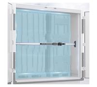 Ratcheting Cargo Bar,Telescoping Truck Bed Cargo Bar Set of 1/2/3/4, Enclosed Van/Trailers/Container/Pickup Trucks Bed Cargo Restraint Bar with Non-Slip Pad, Heavy-Duty A