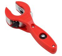Ratcheting Pipe Cutter, 5/16" to 1-1/8" " PVC Cutter Tool Blades Replaceable Portable for Easy Professional Cutting Ratchet Pipe Tool PVC