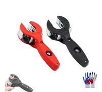 Ratcheting Pipe Cutter,-Hand Fast Pipe Cutting Tool, for Cutting 5/16-1-1/8 Inch Stainless Steel Copper Aluminium, 2 in 1 Close Quarters Tube Compact Cutters(2pcs)