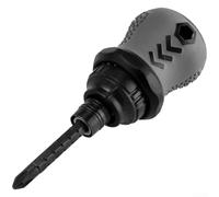 Ratcheting Screwdriver Set with Telescopic Shaft - Magnetic Multi Bit Precision Tool for Phone for laptop Glasses Repair - Compact 71.5mm Household Gadget