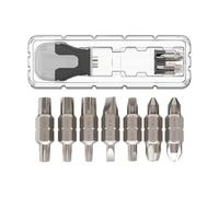 Ratcheting Stubby Screwdriver | 15 in 1 Multi Bit Magnetic Portable | Ratchet Screw Driver Set Kit | for Home Appliance Furniture Maintenance Car DIY Repair
