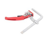 Ratcheting Table Clamp, Ratchet Track Clamp 120x60mm Quick Release Bar Clamp, Chromiums Molybdenum Alloy Steel Guide Rail System Woodworking Clamp