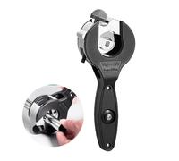 Ratcheting Tubing Cutter Tool for 8-29 MM Tube Copper Plastic Conduit Ratchet Pipe Cutters Metal 2025 New 2 in 1 Close Quarters 5/16" to 11/8" Soft Metal Pipes PVC Pipe Cutter (with Spare Blade)