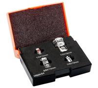 RATCHETING WRENCH ADAPTOR SET, 4PC; Kit Contents:- 1RMA/S4 (BAHCO) Qty X 1