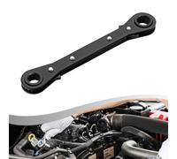 Ratcheting Wrench Reversible Spanner 12-Point Chrome Vanadium Steel Compact for Tight Spaces Motorbike Car Home Repair Tasks
