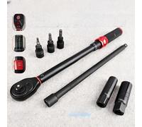 Ratcheting Wrench Set With Adjustable Torque And Compatibility For Ignition Related Socket Applications, Ergonomic Handle, Alloy Hand Tools, Precision Fastener