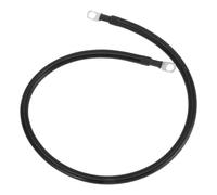 RATCHROLL 1 Pc Universal Battery Inverter Cable 3/8" Lug 2.5FT Battery Cable 3 AWG Gauge Black Tinned Copper