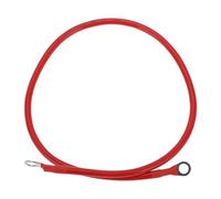 RATCHROLL 1 Pc Universal Battery Inverter Cable 3/8" Lug 2.5FT Battery Cable 6 AWG Gauge Red Tinned Copper